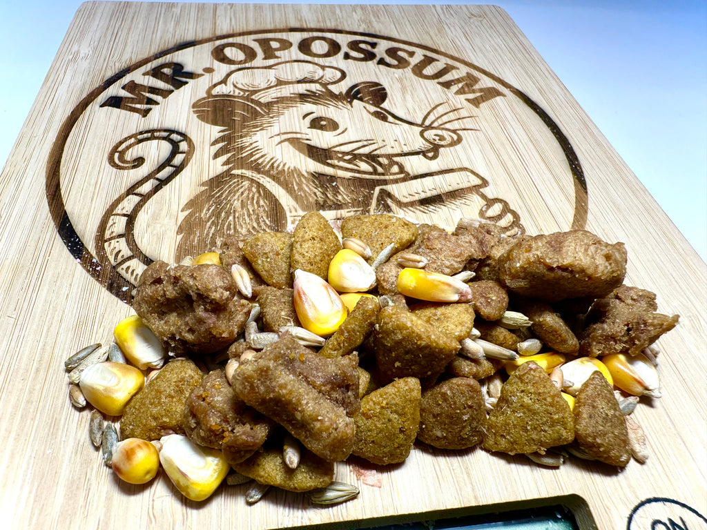 Mr. Opossum’s Cozy Cupboard Combo™ – A Gentle Pantry Wildlife Treat Blend